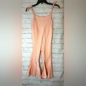 NWOT Pink 5T Jumper Flare Bottoms